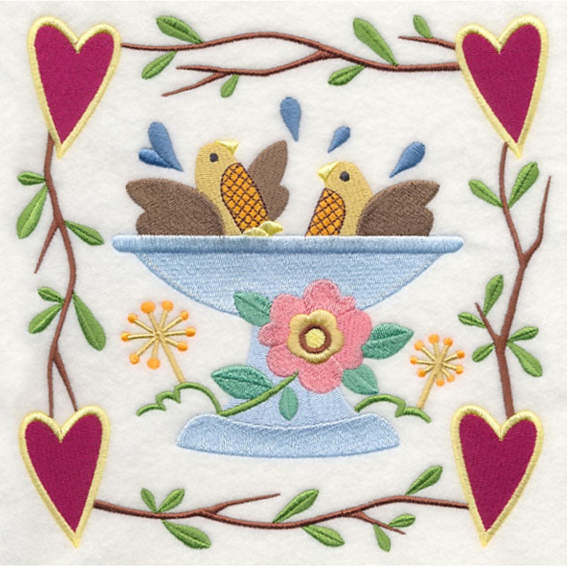 Cozy Country Garden Birdbath|7.76″ x 7.79″ / 197.17mm x 197.94mm|6.9″ x 6.93″ / 175.28mm x 176.03mm|5.85″ x 5.88″ / 148.62mm x 149.26mm|4.85″ x 4.87″ / 123.25mm x 123.77mm|3.84″ x 3.86″ / 97.52mm x 97.92mm|All Sizes