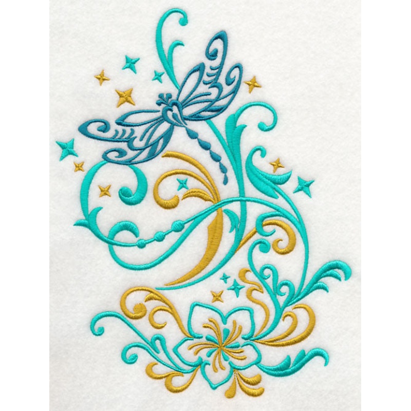 Fluttering Filigree Dragonfly 2