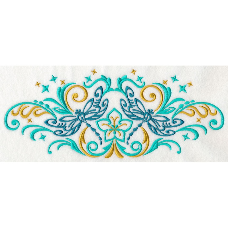 Fluttering Filigree Dragonfly Spray
