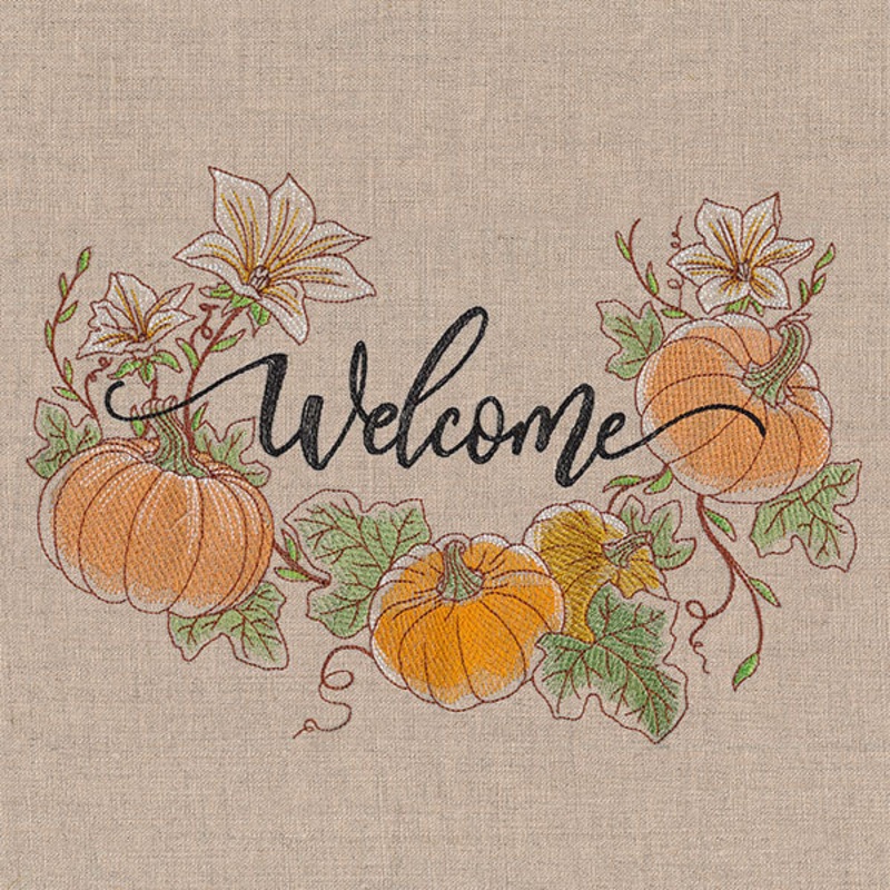 Welcome with Fall Pumpkins|6.84″ x 9.93″ / 173.71mm x 252.33mm|5.84″ x 8.49″ / 148.35mm x 215.55mm|5.29″ x 7.69″ / 134.26mm x 195.3mm|4.72″ x 6.85″ / 119.88mm x 173.92mm|All Sizes