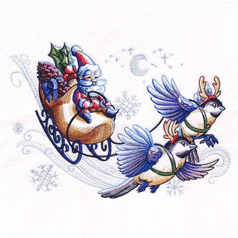 Clogs and Chickadees Christmas Flight Feature