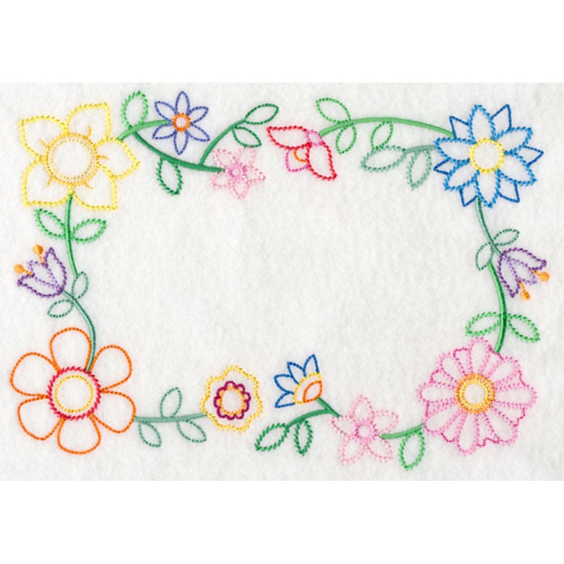 Blooming Block Party Quilt Label (Vintage)