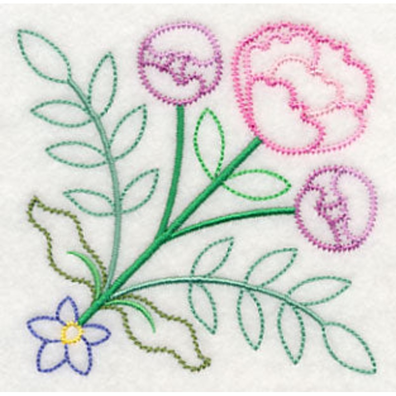 Bountiful Blooms Corner (Vintage)