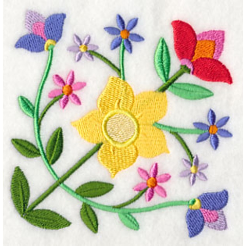 Bursting into Bloom Corner|3.96″ x 3.96″ / 100.58mm x 100.58mm|3.5″ x 3.51″ / 88.97mm x 89.04mm|3″ x 3″ / 76.08mm x 76.13mm|2.49″ x 2.49″ / 63.24mm x 63.23mm|1.98″ x 1.98″ / 50.27mm x 50.31mm|All Sizes