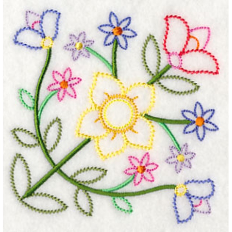 Bursting into Bloom Corner (Vintage)