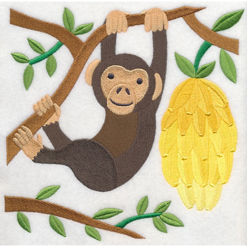 Chimpanzee and Bananas|7.78″ x 7.8″ / 197.72mm x 198.12mm|6.9″ x 6.92″ / 175.27mm x 175.65mm|5.86″ x 5.87″ / 148.87mm x 149.17mm|4.84″ x 4.85″ / 122.96mm x 123.22mm|3.85″ x 3.86″ / 97.86mm x 98.04mm|All Sizes