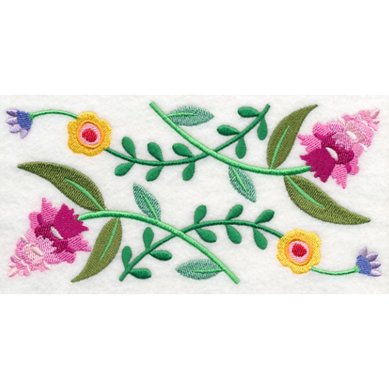 Floral Fantasy Border|3.84″ x 7.79″ / 97.49mm x 197.85mm|3.4″ x 6.89″ / 86.25mm x 174.97mm|2.9″ x 5.89″ / 73.76mm x 149.55mm|2.41″ x 4.89″ / 61.27mm x 124.15mm|1.92″ x 3.89″ / 48.78mm x 98.74mm|All Sizes