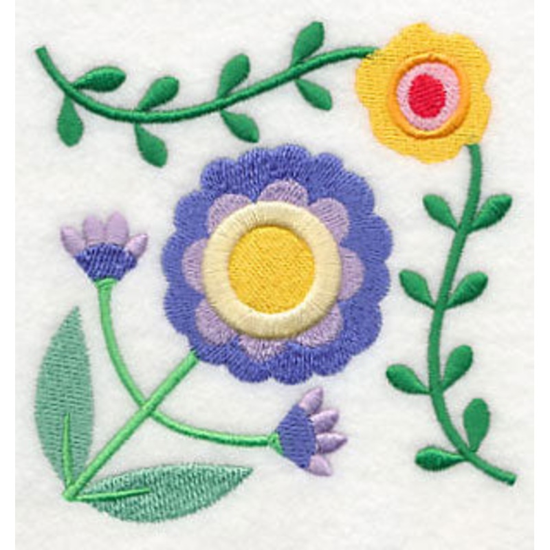 Floral Fantasy Corner|4.01″ x 4″ / 101.92mm x 101.48mm|3.55″ x 3.53″ / 90.14mm x 89.77mm|3.04″ x 3.02″ / 77.09mm x 76.77mm|2.52″ x 2.51″ / 64.03mm x 63.75mm|2″ x 2″ / 50.92mm x 50.73mm|All Sizes