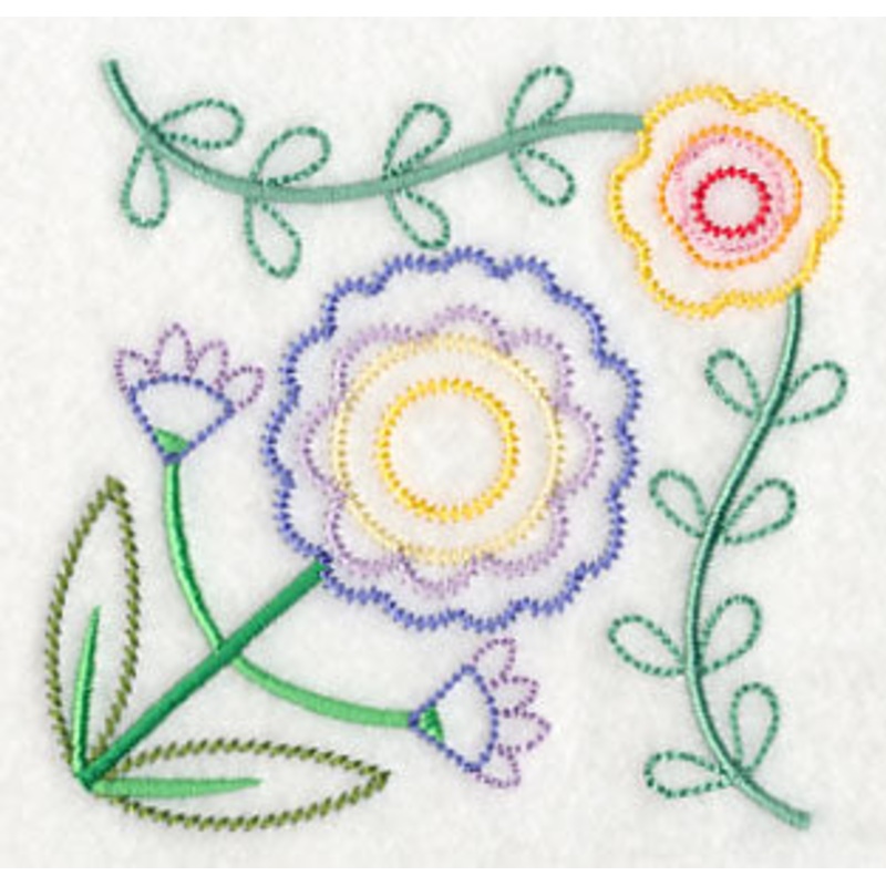 Floral Fantasy Corner (Vintage)