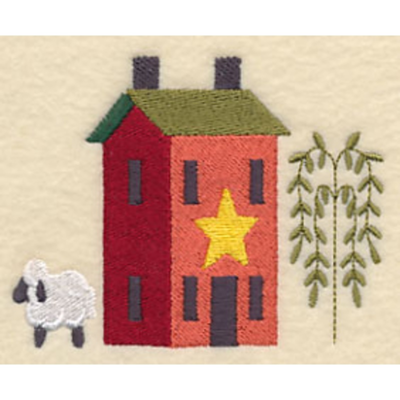 Live, Laugh, Love Saltbox House 1