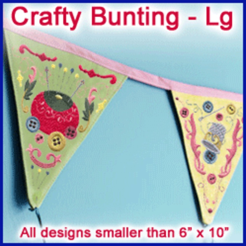 A Crafty Bunting Design Pack|7.79″ x 5.87″ / 197.87mm x 149.1mm|6.46″ x 4.87″ / 164.08mm x 123.7mm|3.86″ x 3.29″ / 98.04mm x 83.57mm|All Sizes