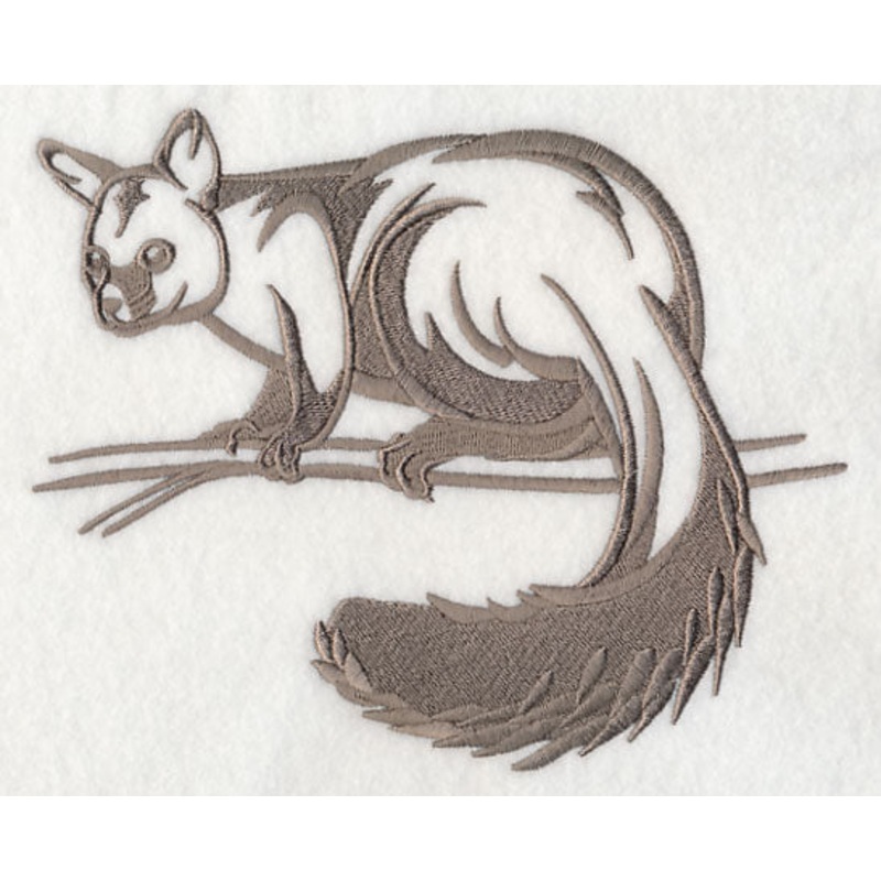 Australian Brushtail Possum Silhouette