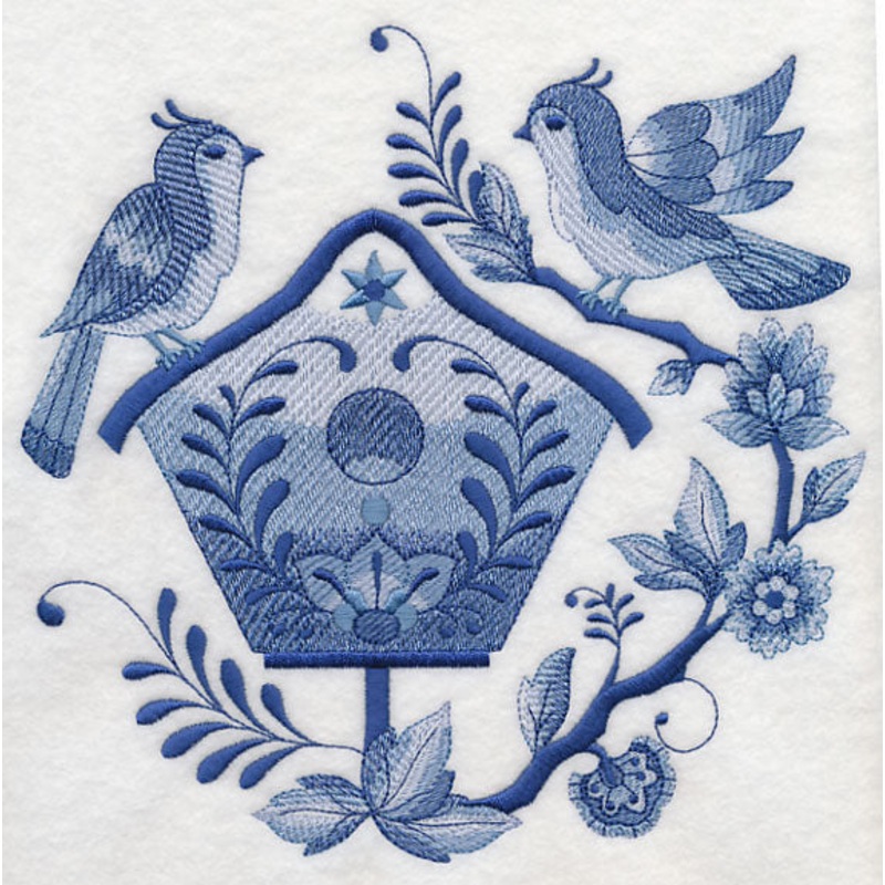 Delft Blue Birdhouse 7|7.65″ x 7.78″ / 194.28mm x 197.57mm|6.88″ x 7″ / 174.74mm x 177.76mm|5.85″ x 5.95″ / 148.5mm x 151.11mm|4.78″ x 4.86″ / 121.33mm x 123.39mm|All Sizes