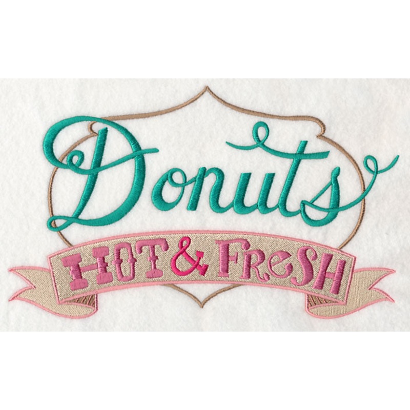 Donuts – Hot & Fresh|5.64″ x 9.39″ / 143.32mm x 238.61mm|4.1″ x 6.82″ / 104.02mm x 173.17mm|2.33″ x 3.87″ / 59.12mm x 98.26mm|All Sizes