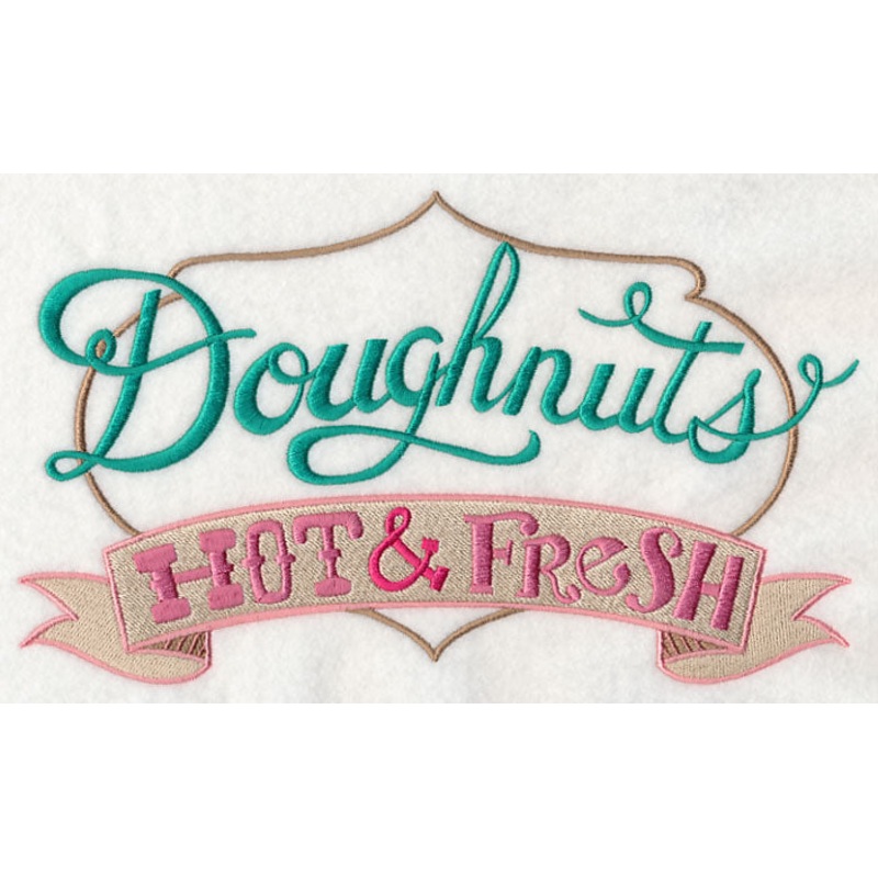 Doughnuts – Hot & Fresh|5.56″ x 9.4″ / 141.13mm x 238.85mm|4.04″ x 6.84″ / 102.61mm x 173.65mm|2.28″ x 3.88″ / 57.93mm x 98.49mm|All Sizes