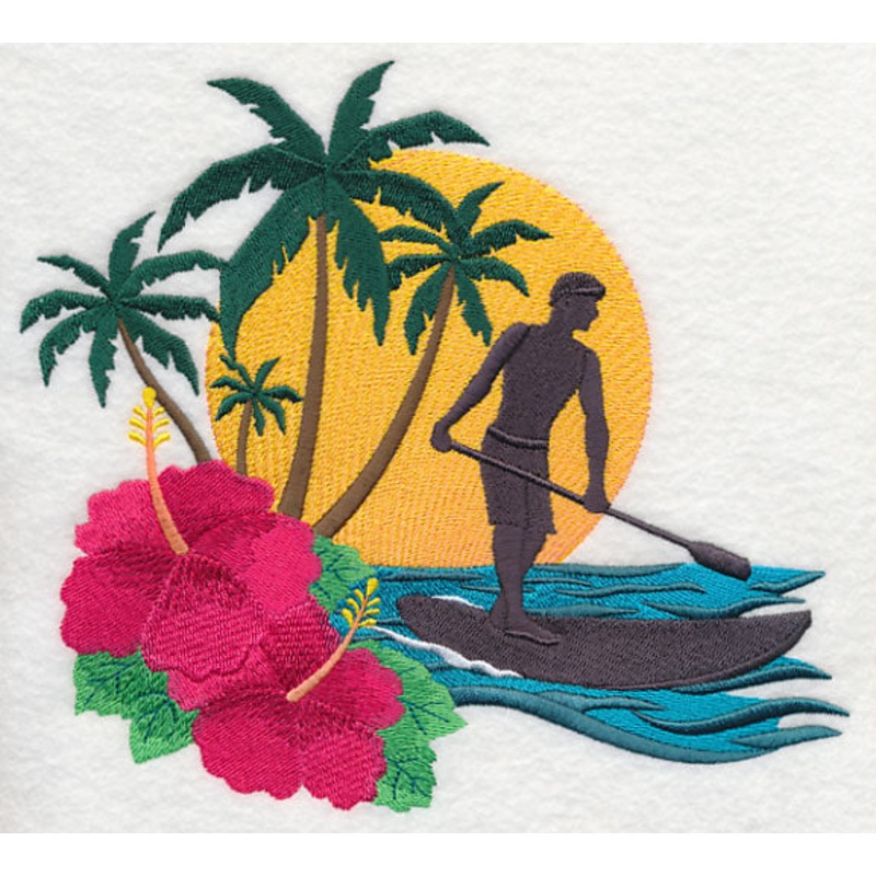 Tropical Paddleboarder – Male|6.9″ x 7.69″ / 175.26mm x 195.33mm|5.85″ x 6.52″ / 148.59mm x 165.61mm|4.83″ x 5.39″ / 122.68mm x 136.91mm|All Sizes