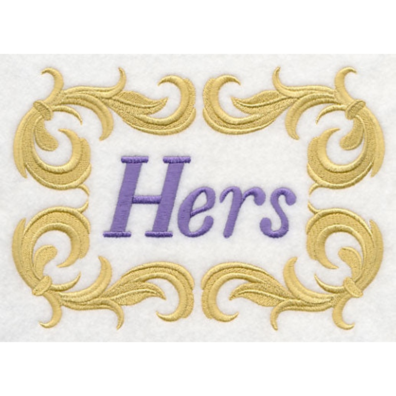 Baroque Style – Hers|4.81″ x 6.86″ / 122.24mm x 174.14mm|2.71″ x 3.86″ / 68.9mm x 98.09mm|All Sizes