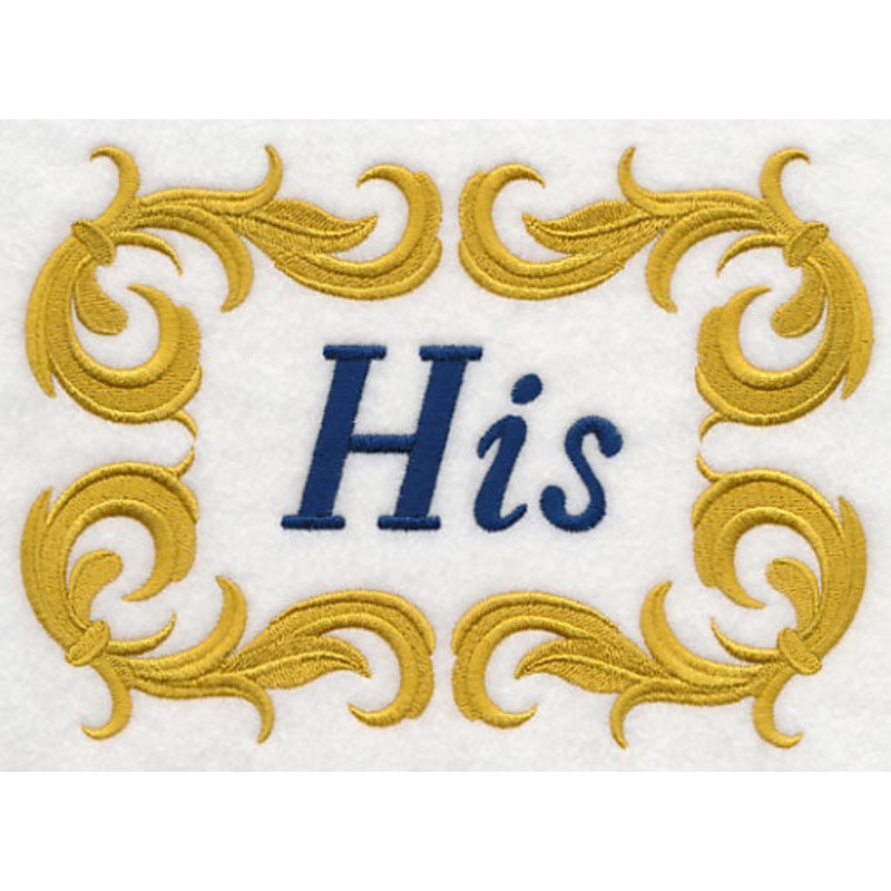 Baroque Style – His|4.81″ x 6.86″ / 122.24mm x 174.14mm|2.71″ x 3.86″ / 68.9mm x 98.09mm|All Sizes