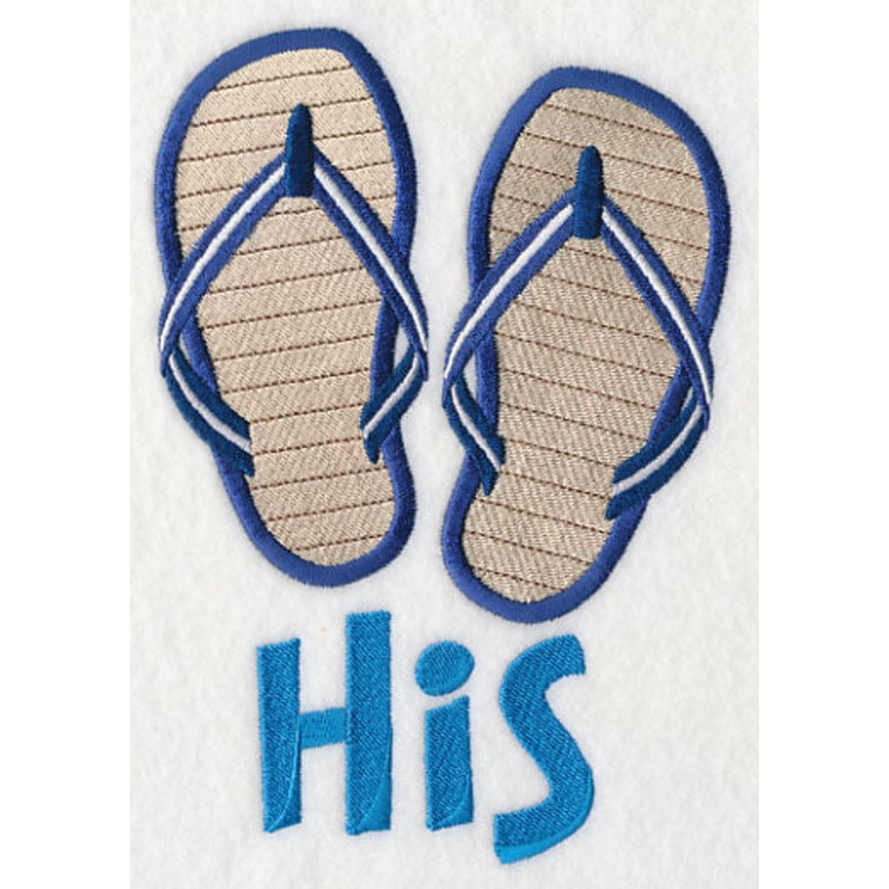 Beach Flip Flops – His|6.86″ x 4.77″ / 174.32mm x 121.14mm|3.87″ x 2.69″ / 98.34mm x 68.23mm|All Sizes