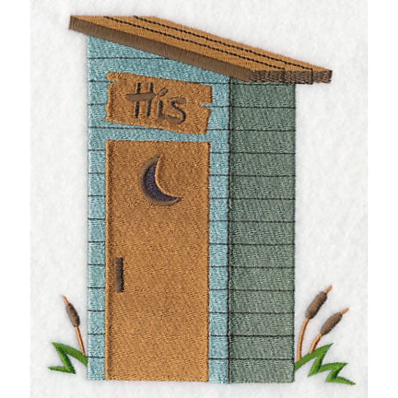 Country Outhouse – His|5.56″ x 4.73″ / 141.22mm x 120.14mm|3.62″ x 3.08″ / 91.95mm x 78.23mm|All Sizes
