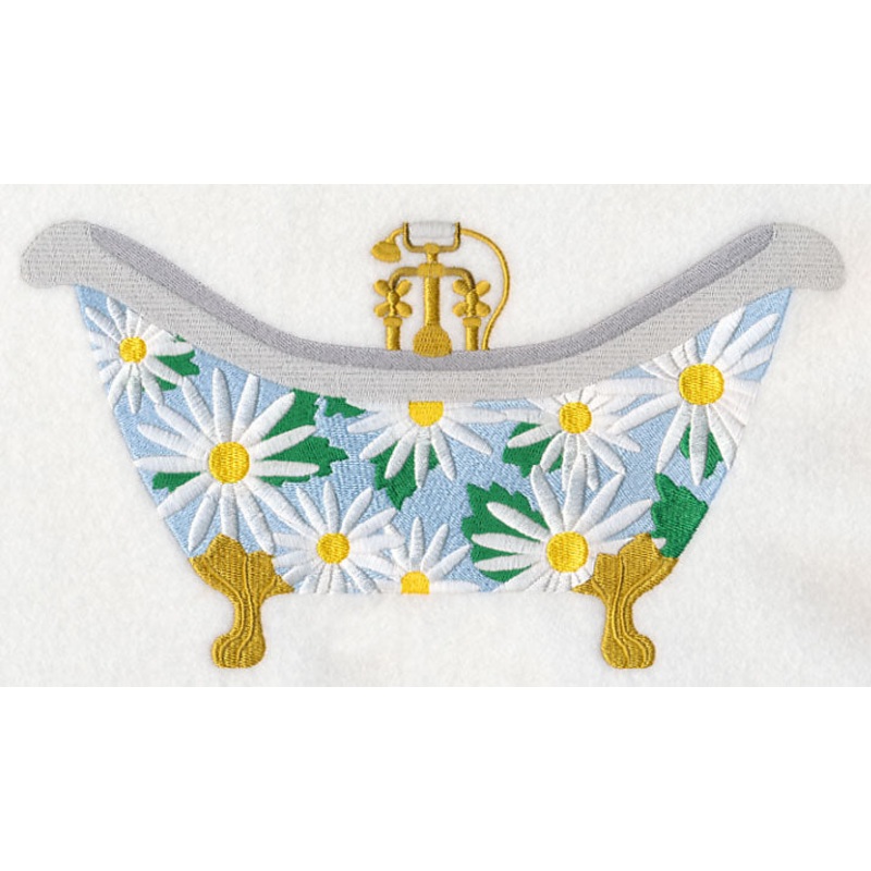 Daisy Bathtub|5.15″ x 9.4″ / 130.83mm x 238.75mm|3.75″ x 6.84″ / 95.26mm x 173.76mm|2.11″ x 3.85″ / 53.67mm x 97.74mm|All Sizes