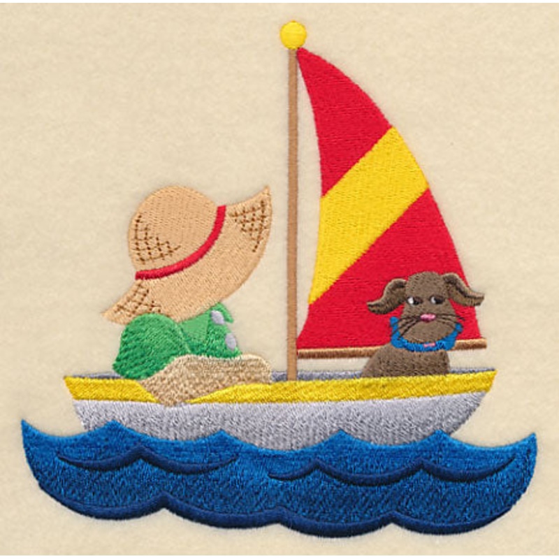 Fisherman Fred Sailing the Ocean Blue