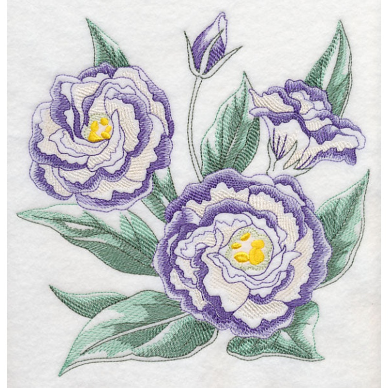Lisianthus Sketch|7.78″ x 7.76″ / 197.61mm x 197.1mm|6.9″ x 6.88″ / 175.26mm x 174.75mm|5.86″ x 5.85″ / 148.84mm x 148.59mm|4.87″ x 4.85″ / 123.7mm x 123.19mm|3.87″ x 3.86″ / 98.3mm x 98.04mm|All Sizes