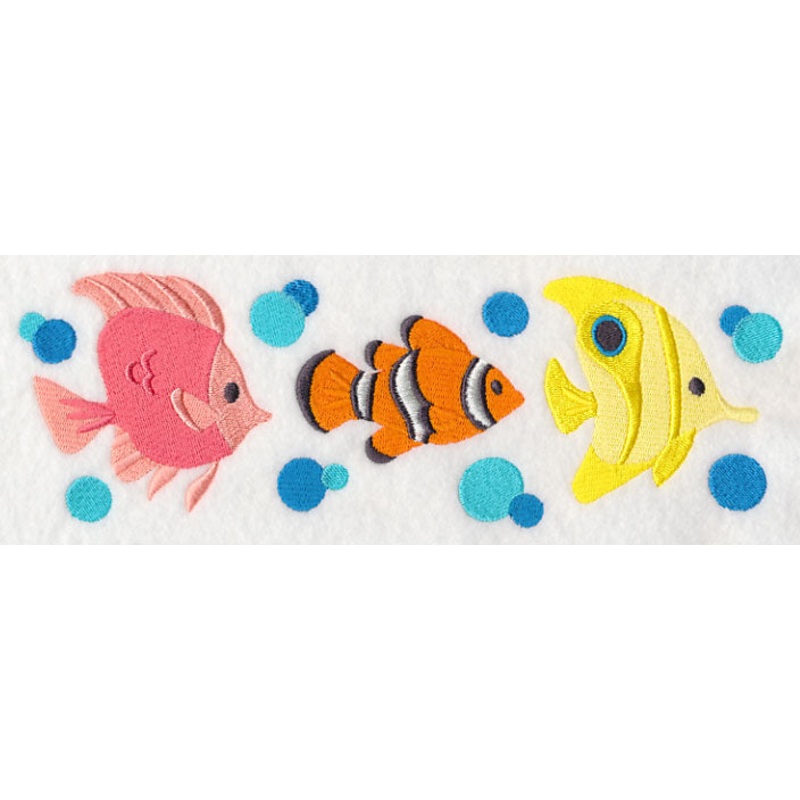 Tropical Fish Border|3.15″ x 9.4″ / 79.88mm x 238.81mm|2.61″ x 7.8″ / 66.34mm x 198.16mm|2.32″ x 6″ / 58.85mm x 152.4mm|1.27″ x 3.85″ / 32.38mm x 97.83mm|All Sizes