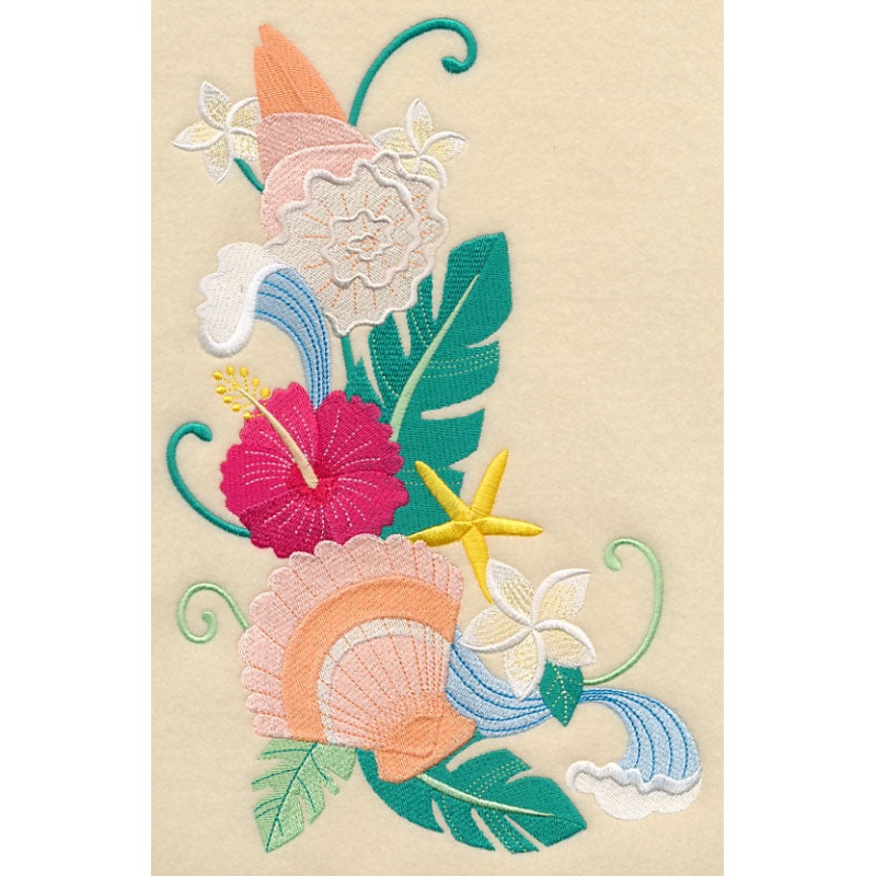 Tropical Paradise 1|10.55″ x 6.9″ / 267.87mm x 175.33mm|8.95″ x 5.86″ / 227.35mm x 148.78mm|7.8″ x 5.11″ / 198.15mm x 129.7mm|6.86″ x 4.49″ / 174.3mm x 114.16mm|All Sizes