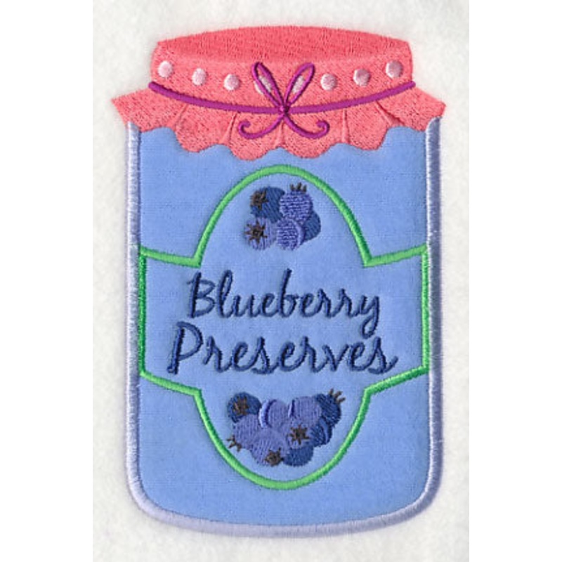 Blueberry Preserves (Applique)