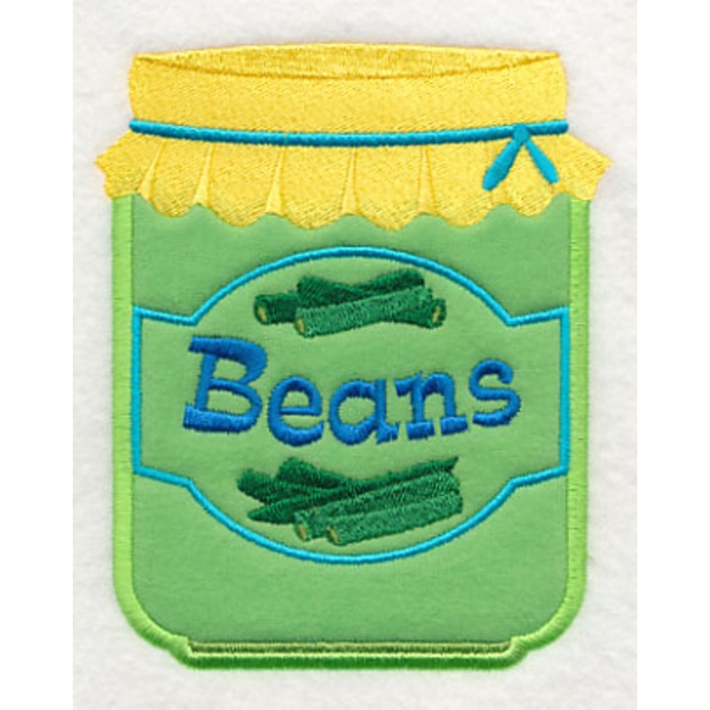 Canned Green Beans (Applique)|5.02″ x 4.17″ / 127.53mm x 105.82mm|3.88″ x 3.22″ / 98.58mm x 81.68mm|All Sizes