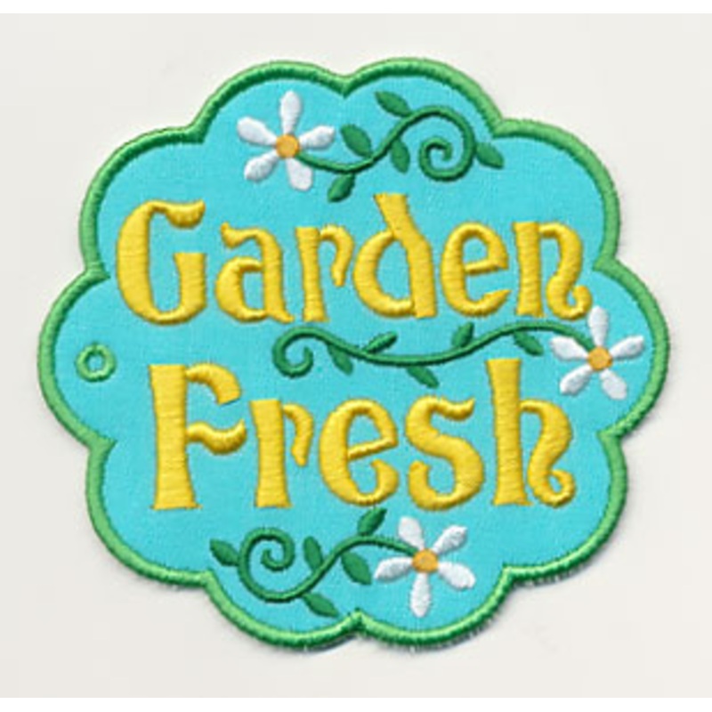 Canning Jar Tag – Garden Fresh (In-the-Hoop)