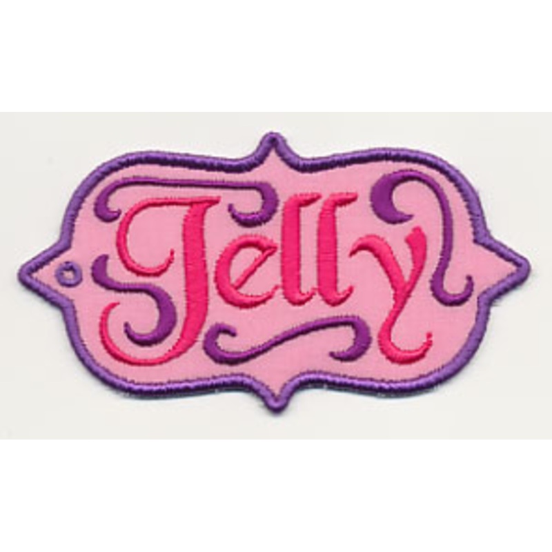 Canning Jar Tag – Jelly (In-the-Hoop)