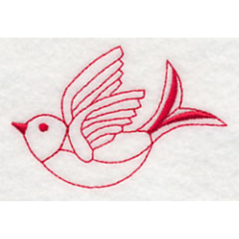 Bird in Flight (Redwork)|1.99″ x 3.05″ / 50.55mm x 77.47mm|1.12″ x 1.74″ / 28.45mm x 44.2mm|All Sizes