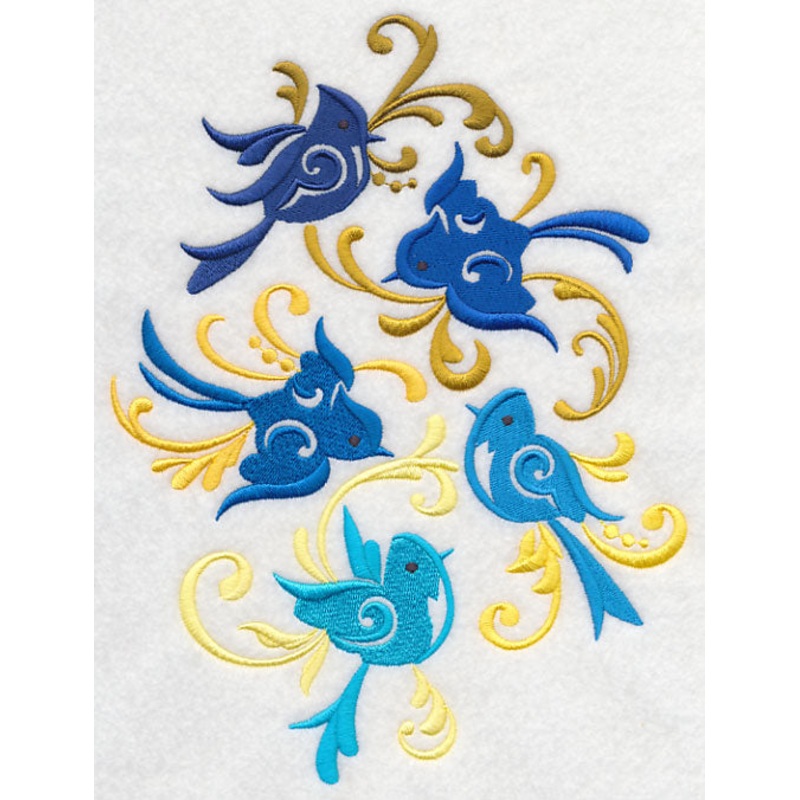 Birds of a Filigree Feather|9.13″ x 6.9″ / 231.88mm x 175.3mm|7.75″ x 5.86″ / 196.88mm x 148.88mm|6.34″ x 4.8″ / 161.03mm x 121.8mm|All Sizes