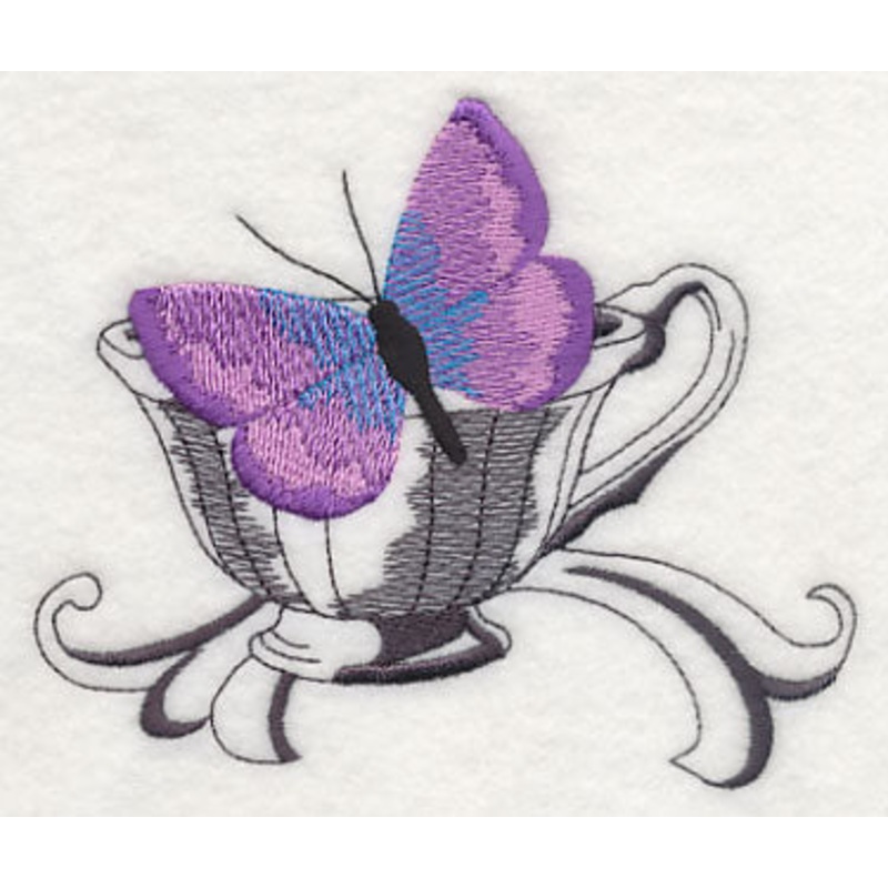 Butterflies at Tea Time 1|4.13″ x 4.9″ / 104.88mm x 124.5mm|2.46″ x 2.92″ / 62.56mm x 74.2mm|All Sizes