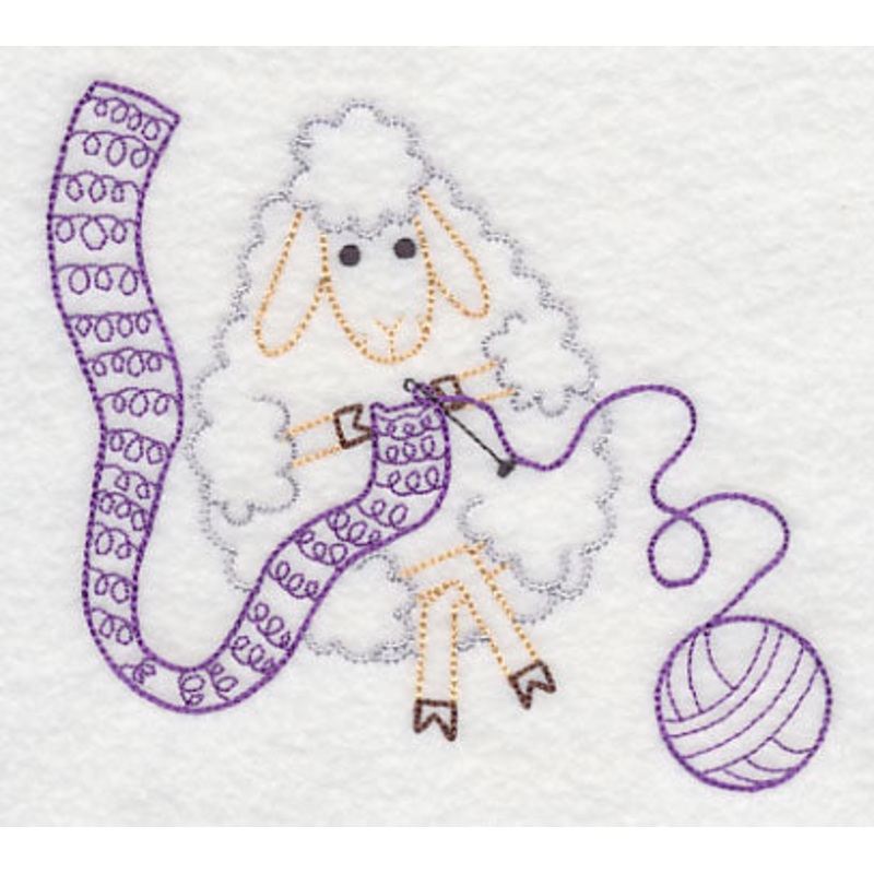 Ewe Love Crochet 2 (Vintage)|4.86″ x 4.96″ / 123.44mm x 125.98mm|3.08″ x 3.14″ / 78.23mm x 79.76mm|All Sizes