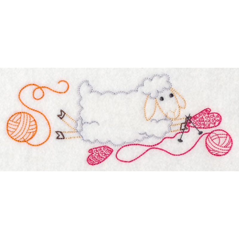 Ewe Love Knitting 1 (Vintage)|2.79″ x 6.86″ / 70.87mm x 174.24mm|1.57″ x 3.86″ / 39.88mm x 98.04mm|All Sizes