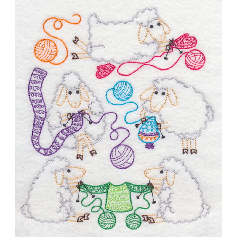 Ewe Love Knitting (Vintage)|7.73″ x 6.9″ / 196.34mm x 175.26mm|6.6″ x 5.9″ / 167.64mm x 149.86mm|5.49″ x 4.88″ / 139.45mm x 123.95mm|All Sizes