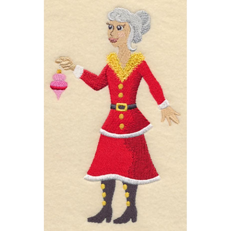 Trim the Tree – Mrs. Claus|6.05″ x 3.72″ / 153.7mm x 94.49mm|5″ x 3.07″ / 127.06mm x 78.09mm|3.85″ x 2.37″ / 97.83mm x 60.19mm|All Sizes
