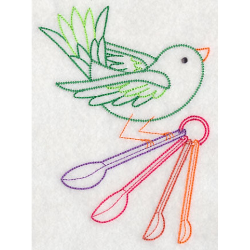 Baking Birdie 2 (Vintage)|5.79″ x 4.19″ / 147.11mm x 106.48mm|3.51″ x 2.55″ / 89.28mm x 64.69mm|All Sizes