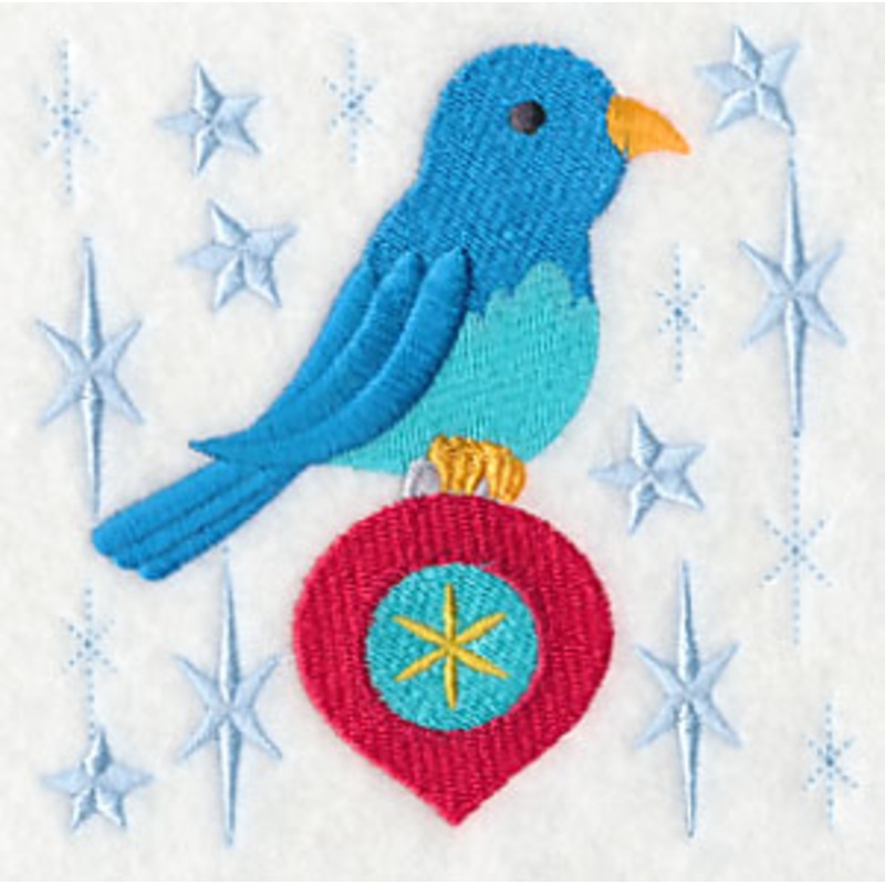 Bluebird Holly-Dazzle – Ornament 2