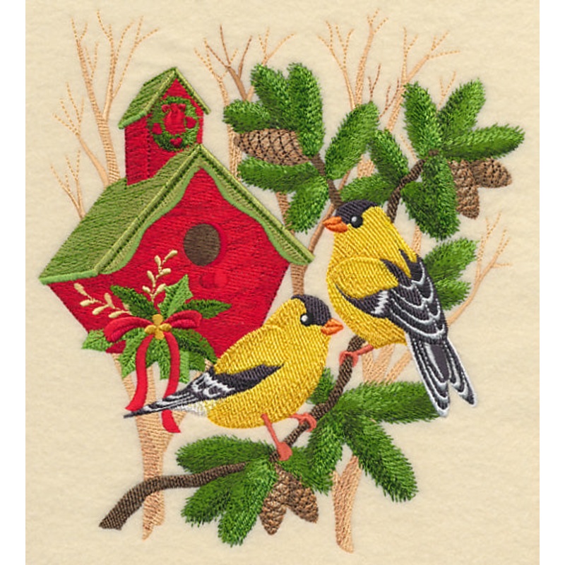 Christmas for the Birds – Goldfinches