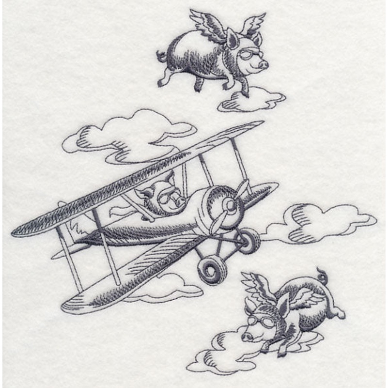 Flying Pigs and Plane|7.8″ x 7.79″ / 198.07mm x 197.9mm|6.91″ x 6.9″ / 175.44mm x 175.26mm|5.86″ x 5.85″ / 148.76mm x 148.64mm|4.86″ x 4.85″ / 123.32mm x 123.19mm|All Sizes