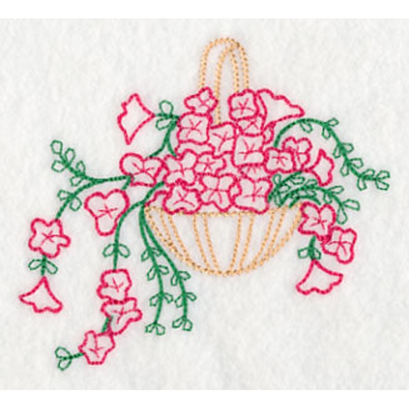 Fresh Flower Basket 1 (Vintage)