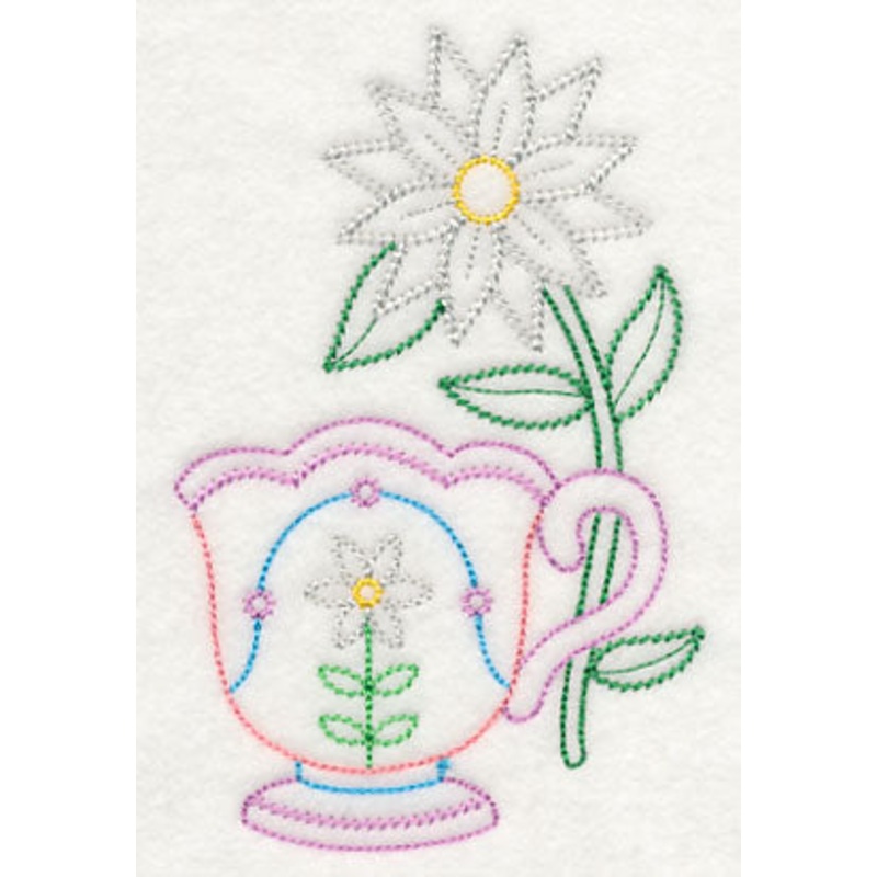 Teacup with Chamomile (Vintage)