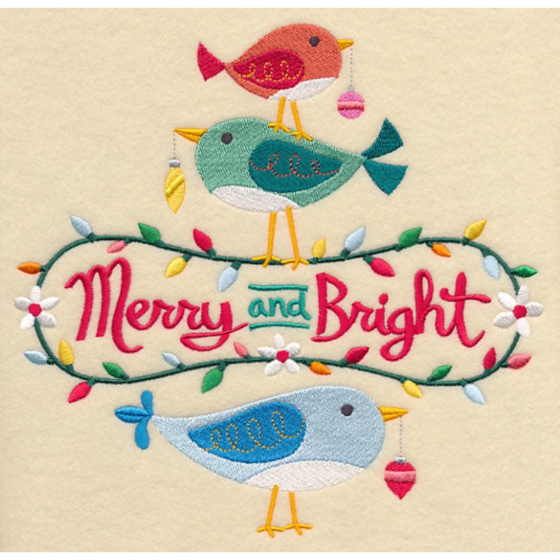 Tweet Greetings – Merry and Bright