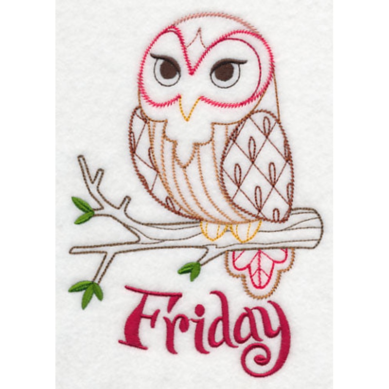 What a Hoot! Friday (Vintage)|6.42″ x 4.54″ / 163.18mm x 115.41mm|3.68″ x 2.6″ / 93.44mm x 65.92mm|All Sizes