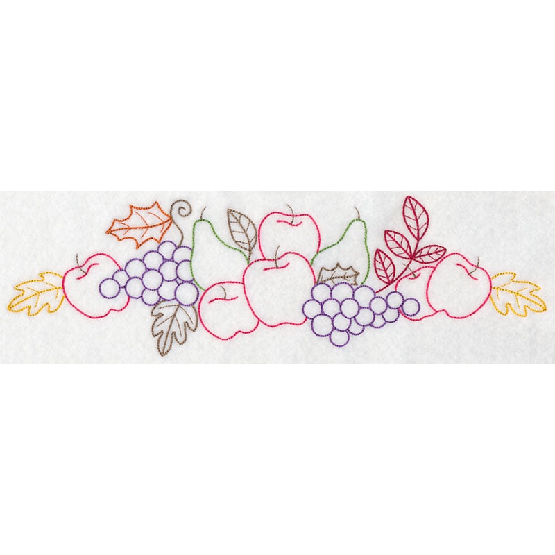Autumn Bounty Border (Vintage)