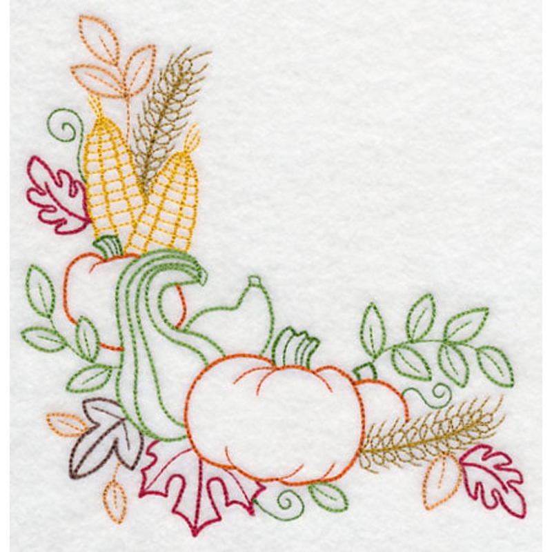 Autumn Harvest Corner (Vintage)
